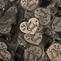 Image 2 of  I Love Spooky Enamel Pin