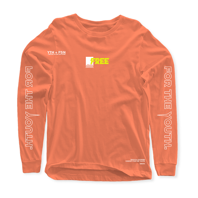 Image of "FREE" Longsleeve Orange