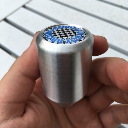 Image of Beautiful Boy Racing Shift Knob (Short, Silver)