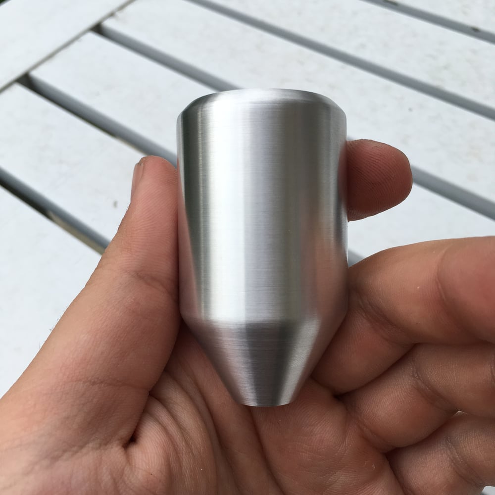 Image of Beautiful Boy Racing Shift Knob (Short, Silver)