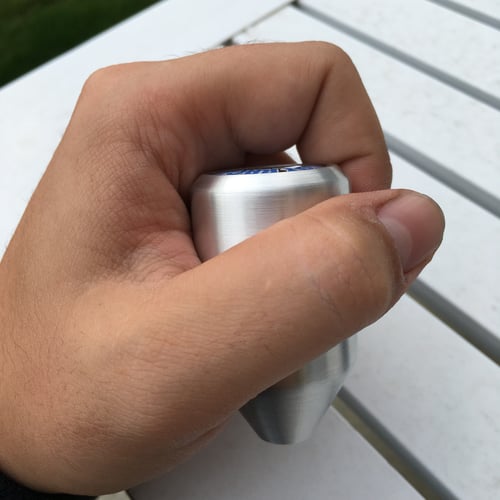 Image of Beautiful Boy Racing Shift Knob (Short, Silver)