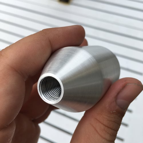 Image of Beautiful Boy Racing Shift Knob (Short, Silver)