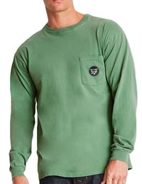 VS Badge Long Sleeve Pocket Shirt