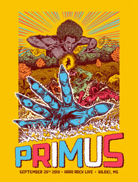 Image 1 of PRIMUS-poster for 9/28/18-Biloxi, MS 