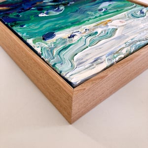Image of Coastal no. 40 - 30х30cm - FRAMED