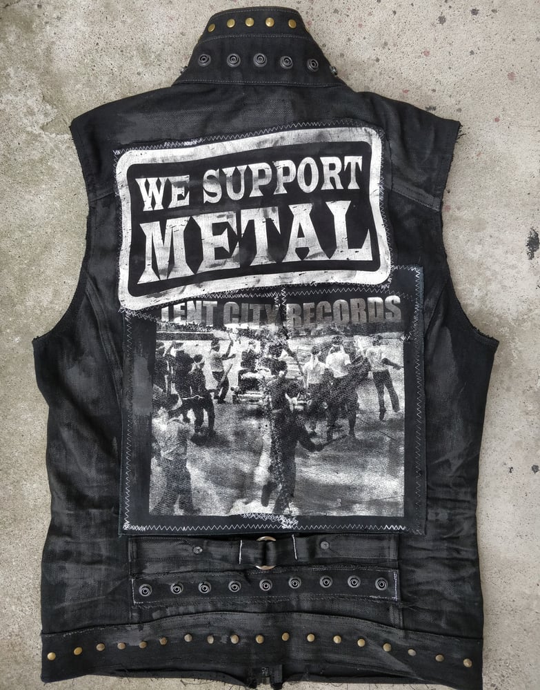 Image of Metal Wax Vest