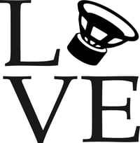 Image 1 of Love Sub Decal