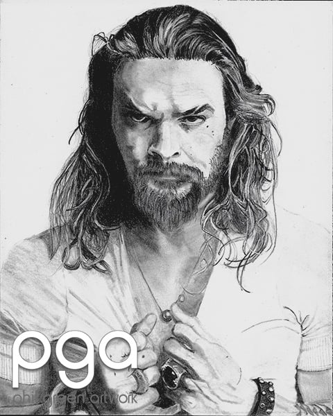 Image of Jason Momoa 8"x10" Giclee Print