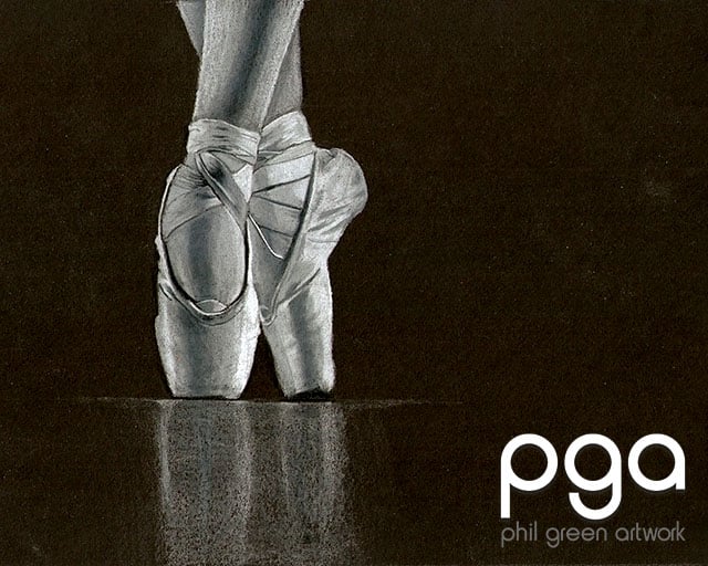 Image of En Pointe 8"x10" Giclee Print