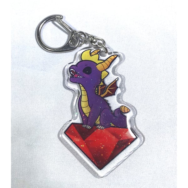 Image of Spyro Acrylic Charm