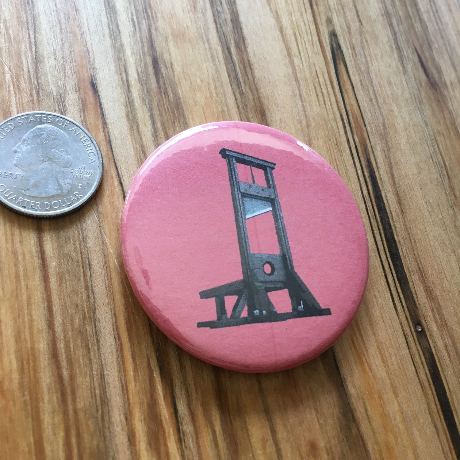 Image of Guillotine 2.5” Button