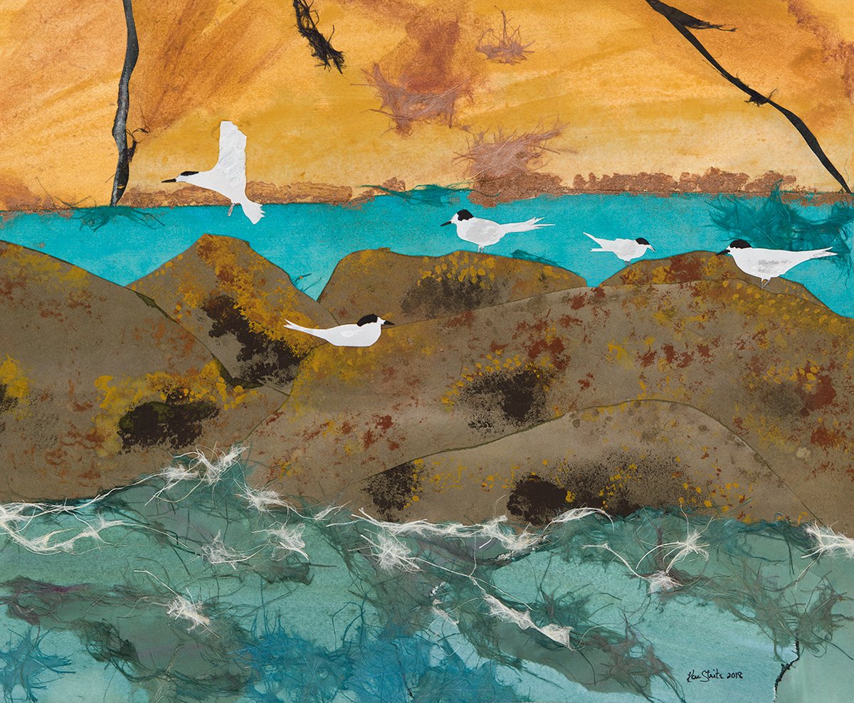 Image of One Good Tern - original (and prints)