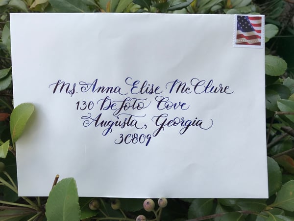 Image of Handlettered Envelopes - Leona Script