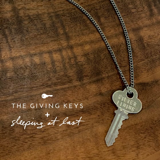Image of Enneagram 7 - "SILVER LINING" Key Necklace