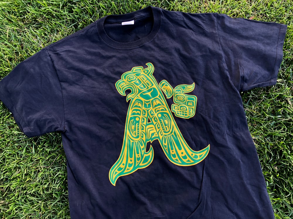 Oakland A's T Shirt Vintage Athletics Elephant Logo Graphic Tee