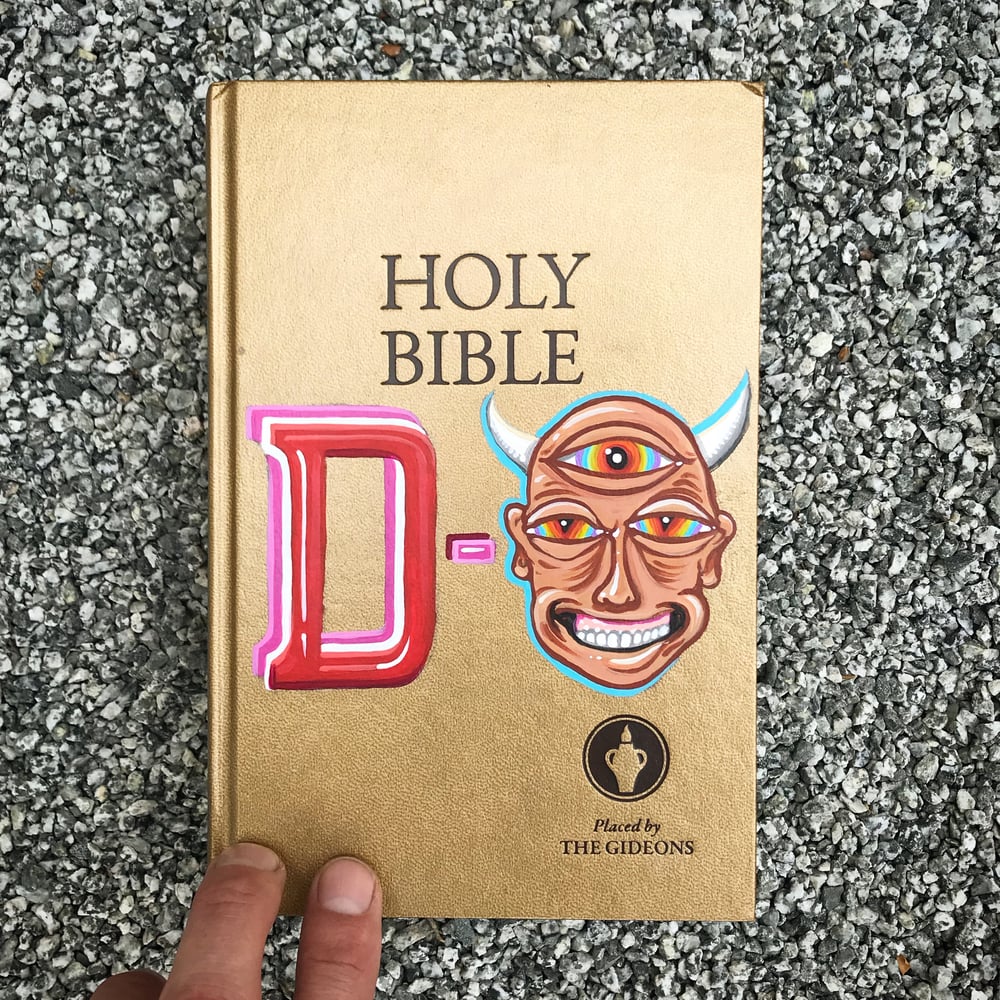 D-faced HOLY BIBLE