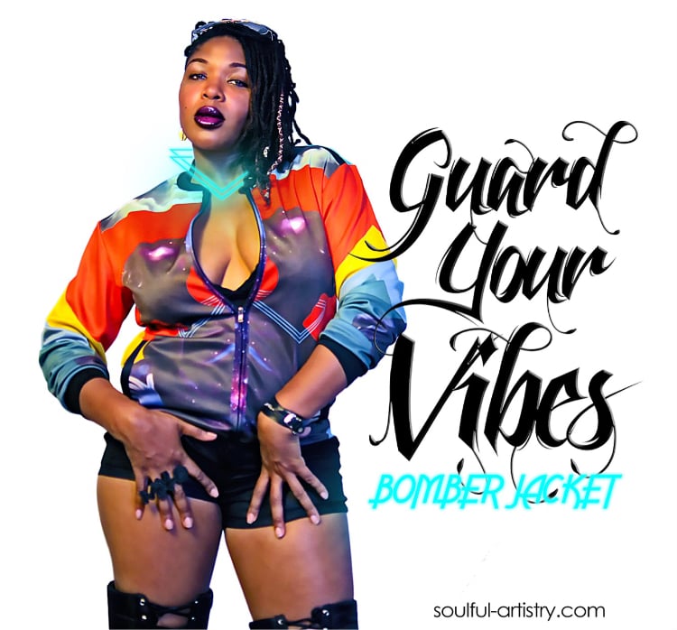 Image of Guard Your Vibes Bomber 