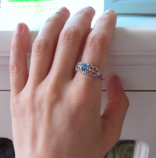 Image of Labradorite Empress ring