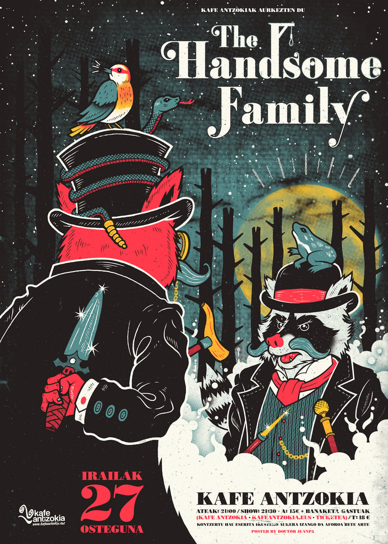 Image of The Handsome Family Poster (Regular)
