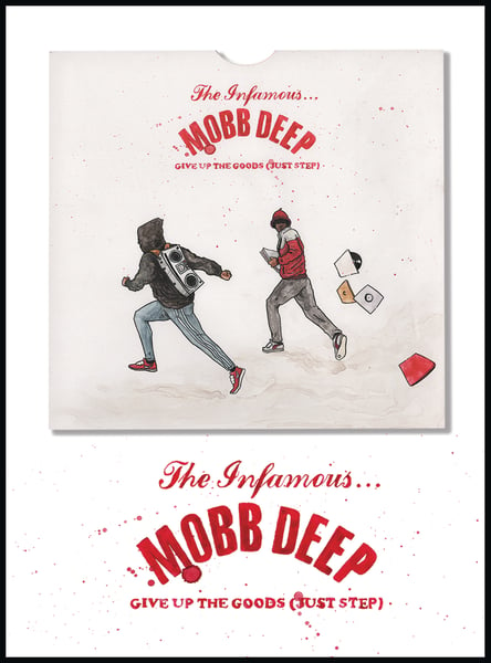 Image of Mobb Deep - Give Up The Goods (Just Step) Record Cover