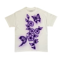 Image 1 of AIRBRUSHED BUTTERFLY TEE