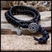 Image of Double Wrap Bracelet - Black Jasper Celtic
