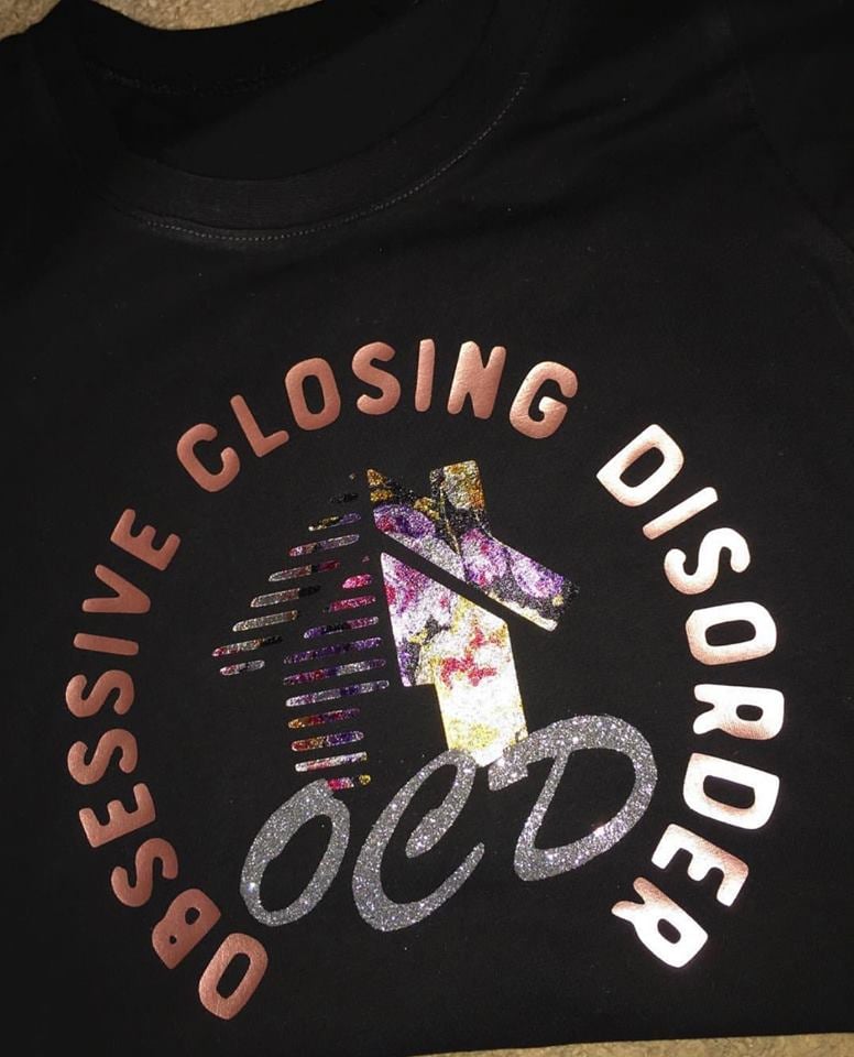 Image of "OCD" (Obsessive Closing Disorder) Shirts 