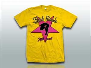 Image of Flesh Parade "Dirty Sweet" Yellow Cover Shirt 