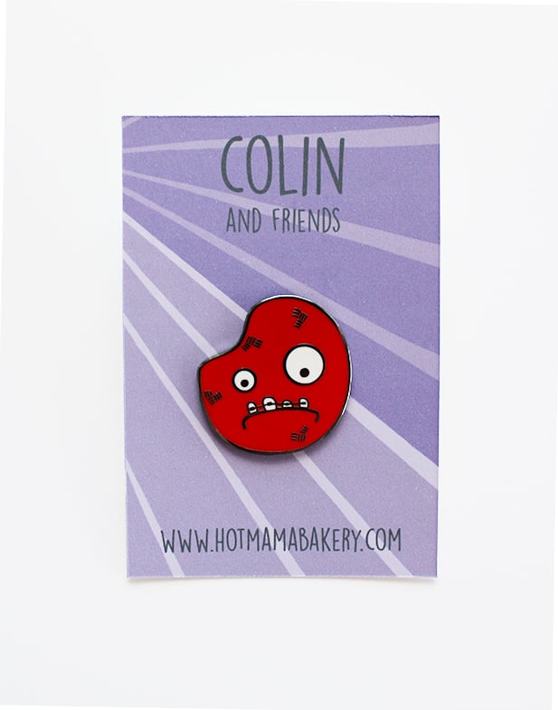 Image of Colin enamel pin