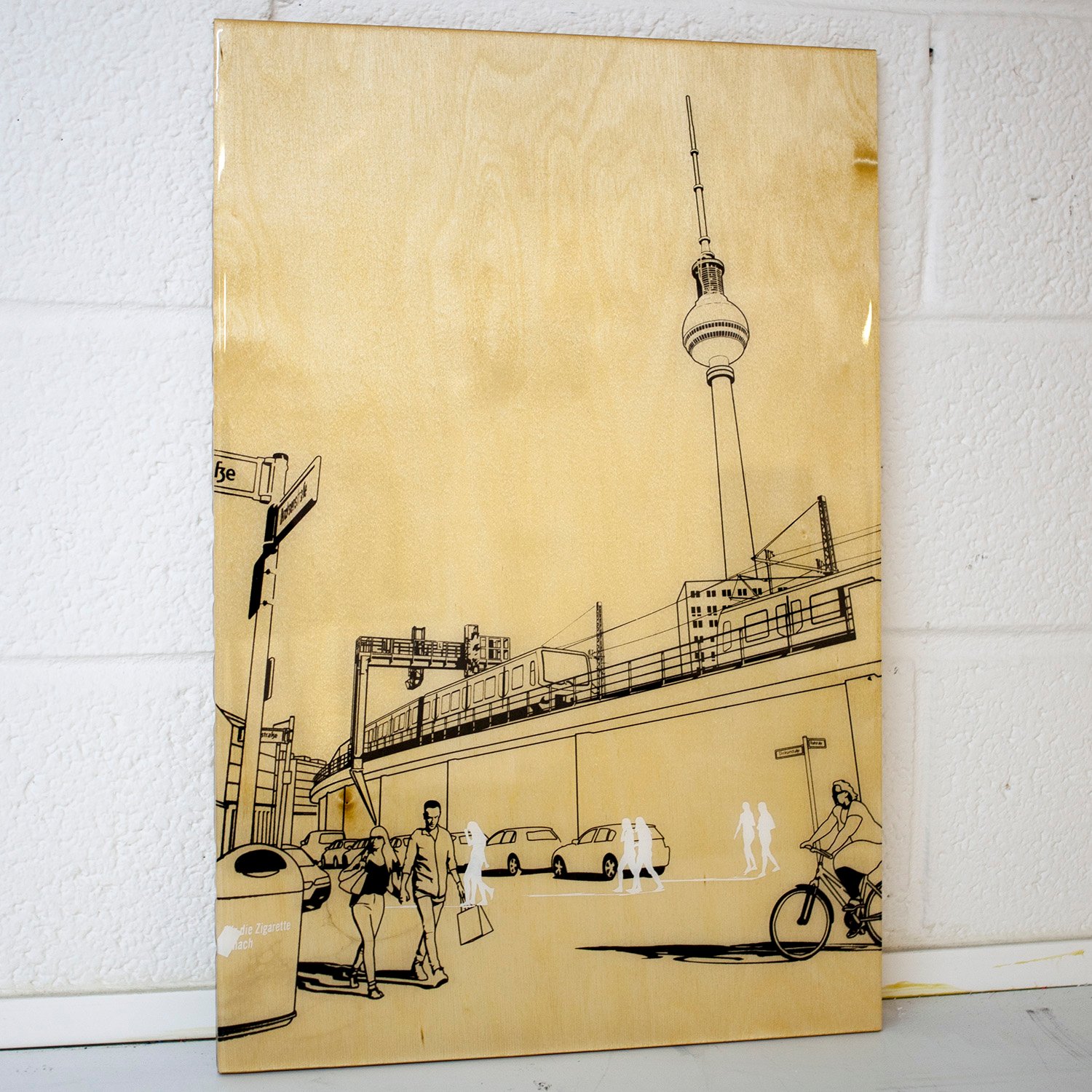 Image of Berlin sketch 40 x 60