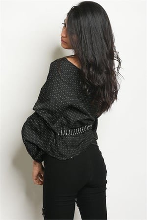 Image of Charlotte Wrap Top