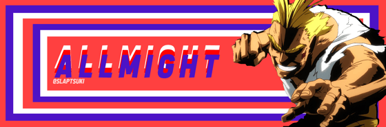 Image of All Might Slap Sticker