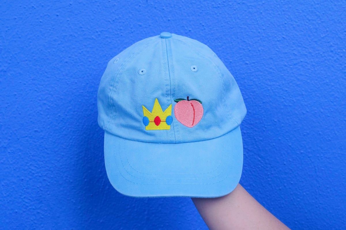 Image of Princess Peach Dad Cap