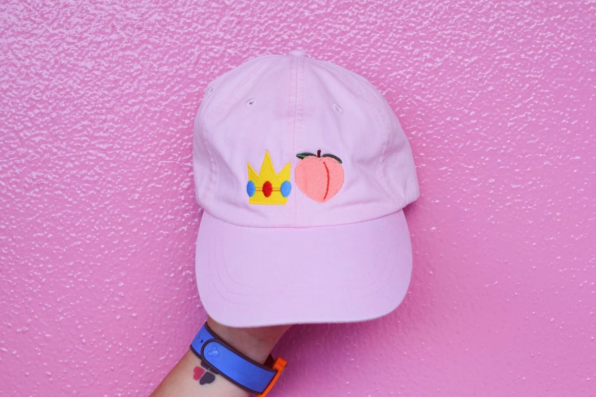 Image of Princess Peach Dad Cap