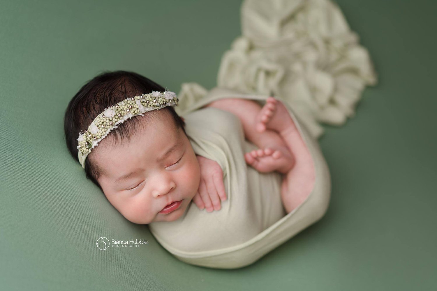 Image of Creed cashmere feel beanbag backdrop (sage color)