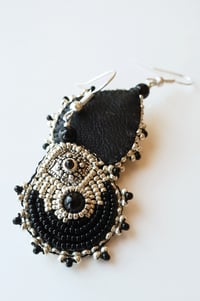 Image 3 of Boucles d'oreille onyx METEORE