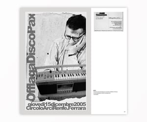 Image of Edizione standard di "Enrico Fontanelli - OfflagaDiscoPax Catalogo Grafico 2003-2013"