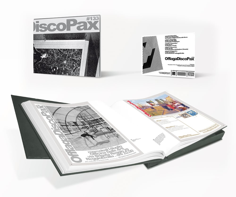 Image of Edizione limitata di: "Enrico Fontanelli - OfflagaDiscoPax Catalogo Grafico 2003-2013"
