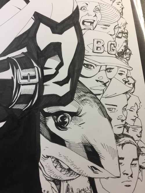 Image of NIGHTWING #41 COVER original art