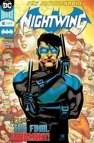 Image of NIGHTWING #41 COVER original art