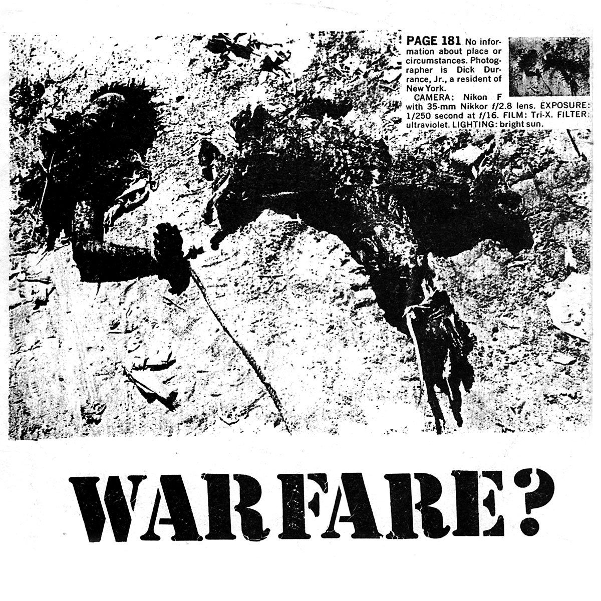 Image of UPSET NOISE / WARFARE ? - split 7"