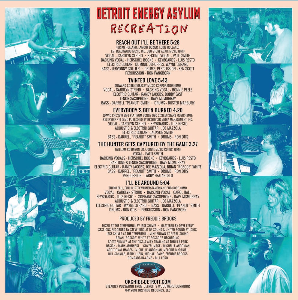 Image of DETROIT ENERGY ASYLUM - ReCREATION (EP)