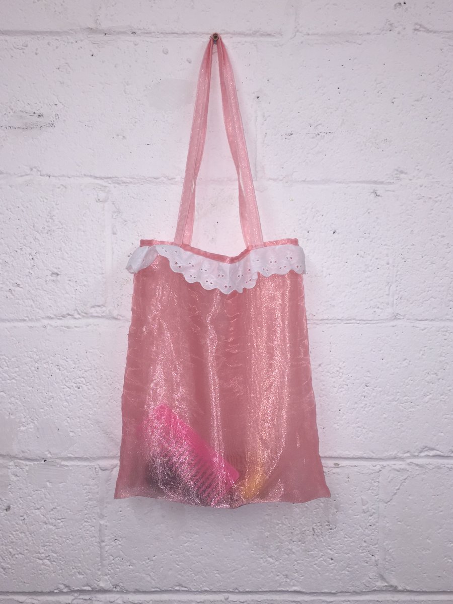 Image of see through tote 