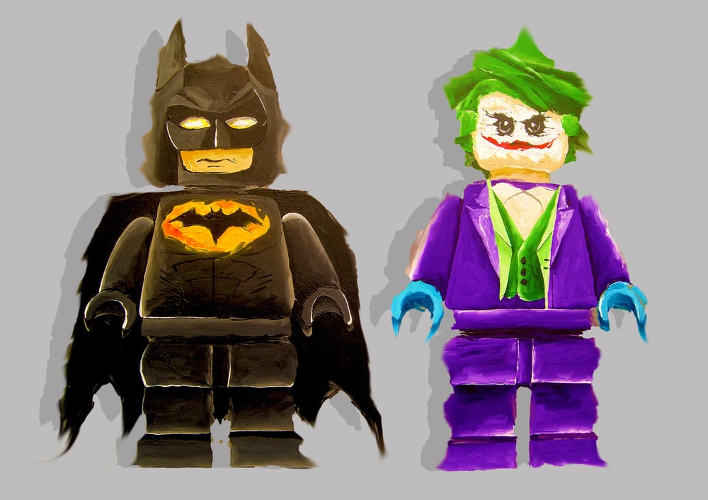Image of Batman & Joker (Limited Edition Print)