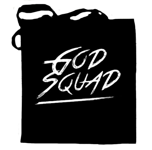 God Squad Tote/Shoppers Bag | God Is Lit