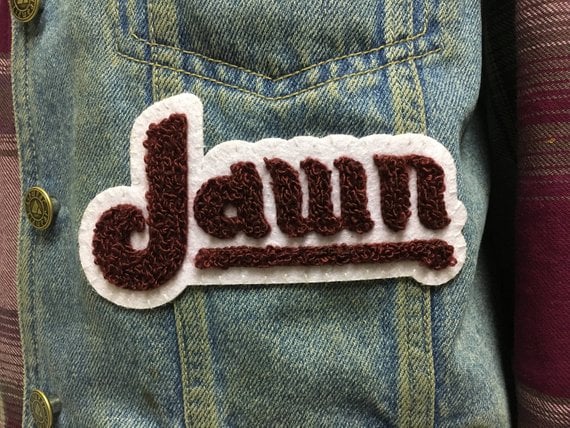 Image of Philly Jawn Chenille Tufted Patch