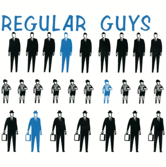 Image of REGULAR GUYS - It's A Secret 7" EP (Meanbean MB009, 2018) CANADIAN IMPORT