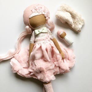 Image of Classic Doll Pink/Mint-choose your own eyes