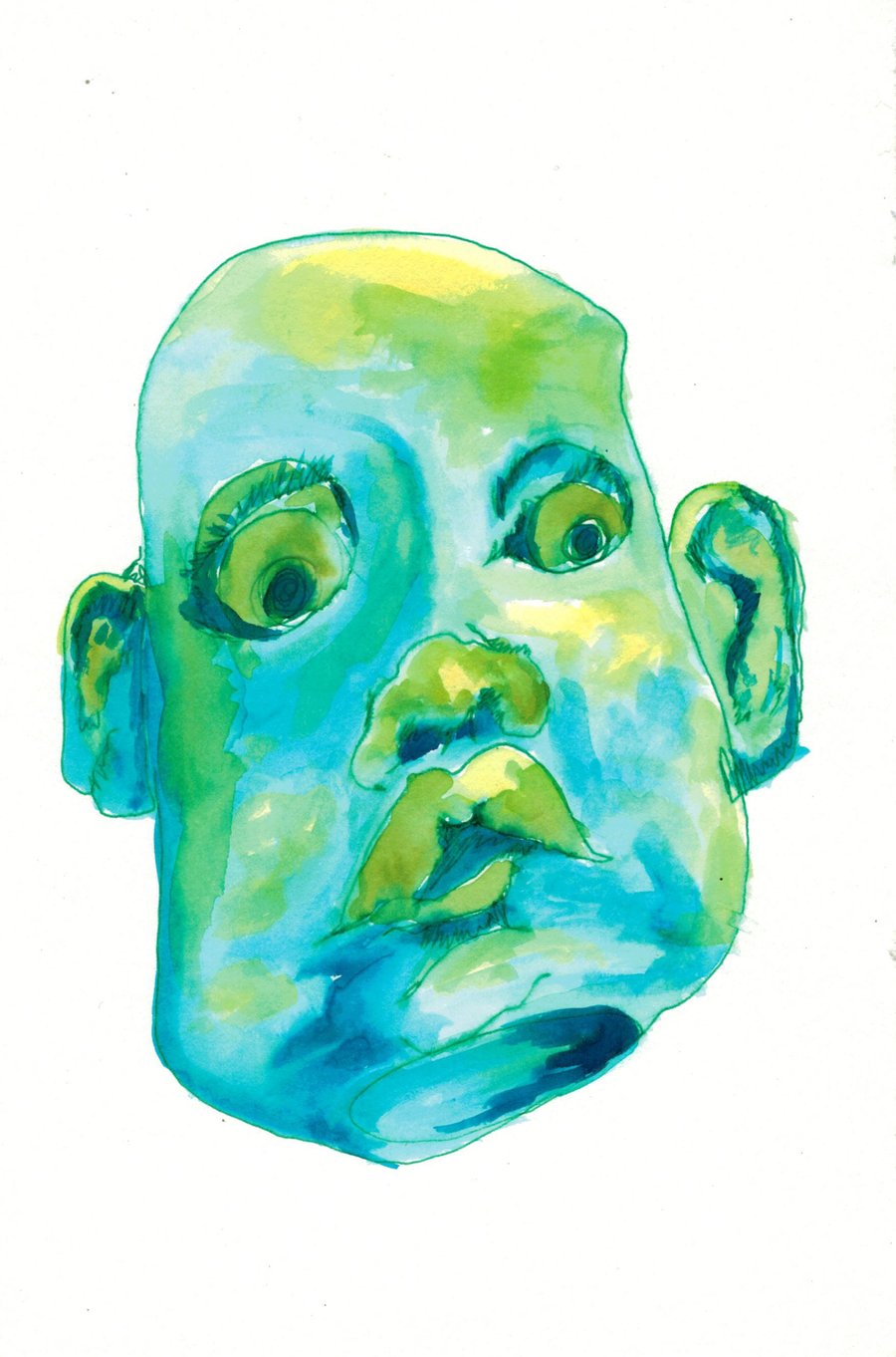 Image of Pickle Doll Face (Print)