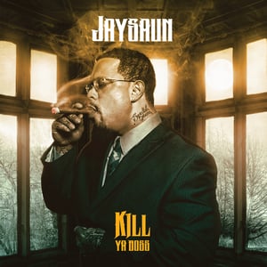 Image of JAYSAUN "KILL YA BOSS" LP Vinyl (transparent blue colored)
